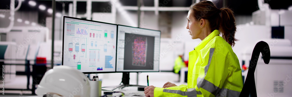 Poster Engineer Operator Using SCADA System