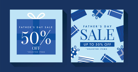 Father's Day Sale Banner Template
