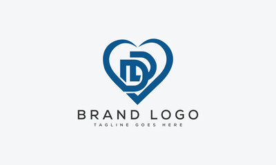 letter DD logo design vector template design for brand