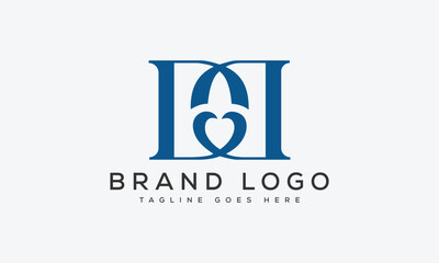 letter DD logo design vector template design for brand