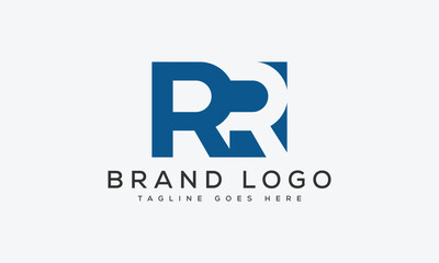 letter RR logo design vector template design for brand