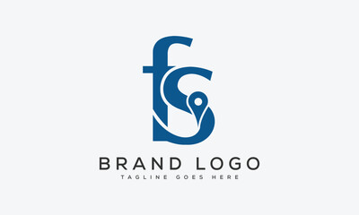 letter FS logo design vector template design for brand