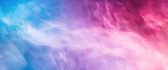 Obraz na płótnie Canvas Abstract blurred background image of blue, purple, pink colors gradient used as an illustration. Designing posters or advertisements.