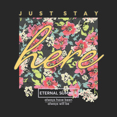 Just stay here eternal summer. 