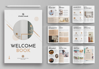 Welcome Book Layout Template