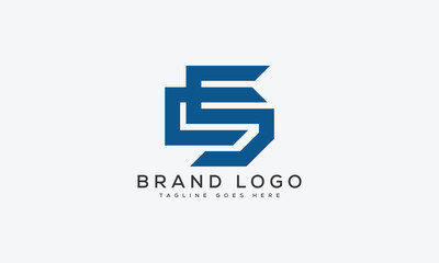 letter SC logo design vector template design for brand