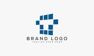 letter T logo design vector template design for brand