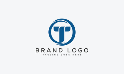 Obraz premium letter T logo design vector template design for brand