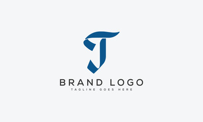 letter T logo design vector template design for brand