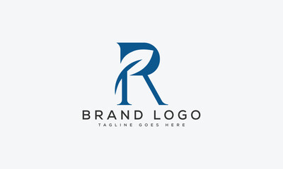 letter R logo design vector template design for brand