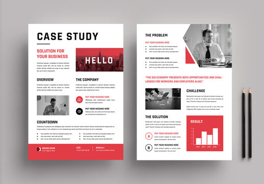 Case Study Design Layout