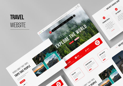 Travel Website Template
