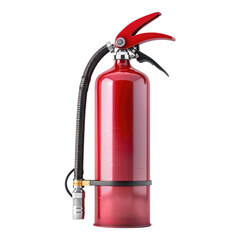Fire extinguisher isolated on transparent background