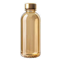 Fitness bottle isolated on transparent background