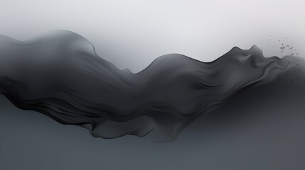 dark grey background with a large gray shadow in the shape of an ink stain