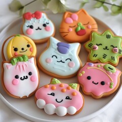 ¡Hora de la merienda kawaii! Prepara estas deliciosas galletas