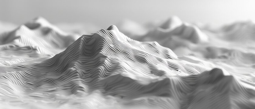 Amongst the angular landscape, a sense of serenity pervades, as if each line holds a secret to inner peace.