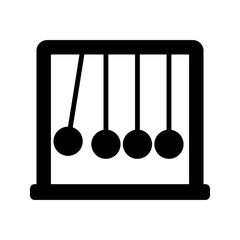 Newton Cradle icon color editable