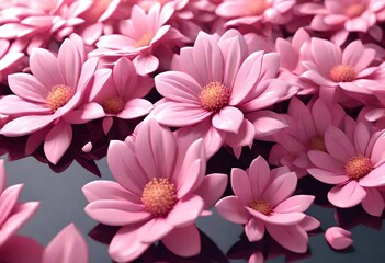 Fototapeta premium pink and white chrysanthemum