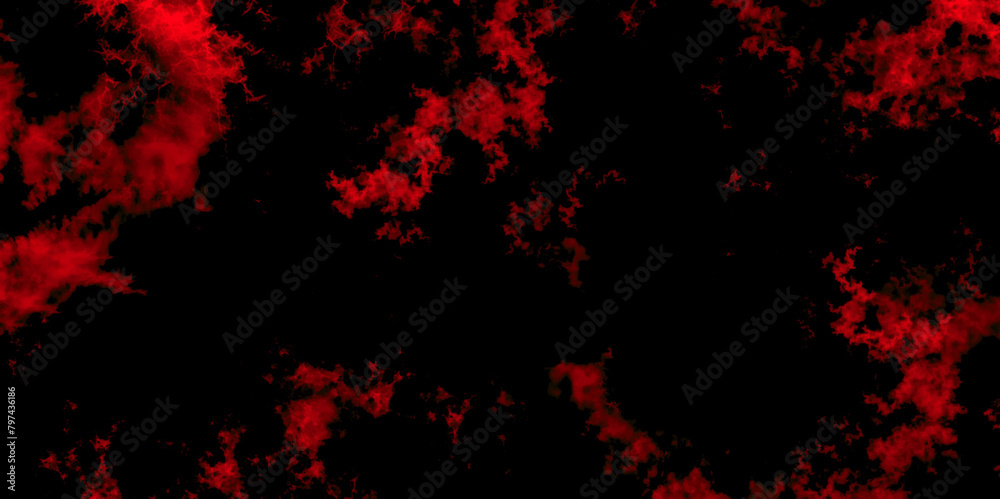 Aufkleber rustic grunge textured dark red color old concrete wall surface for background. grunge dusty texture