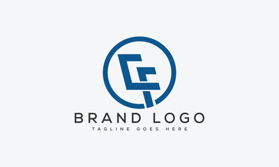 letter CF logo design vector template design for brand