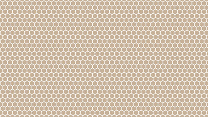 Abstract Brown Hexagon Geometric Texture. 
