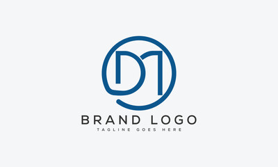 Obraz premium letter DM logo design vector template design for brand