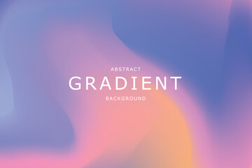 Trendy gradient background with bright colors