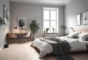 interior of a bedroom