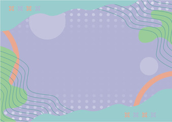 simple flat cute purple background