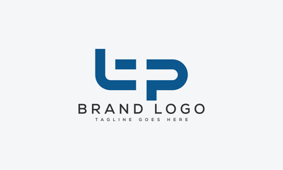 letter TP logo design vector template design for brand