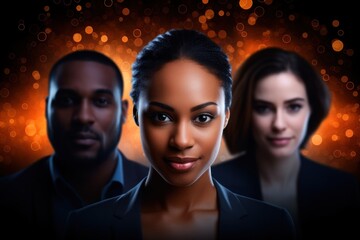 a group of people posing for a photo