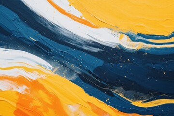 a close up of a painting