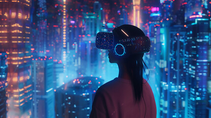 Digital Euphoria: AI in a Virtual Dreamscape