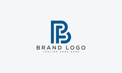FB logo design vector template design for brand