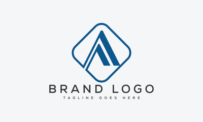 letter AA logo design vector template design for brand