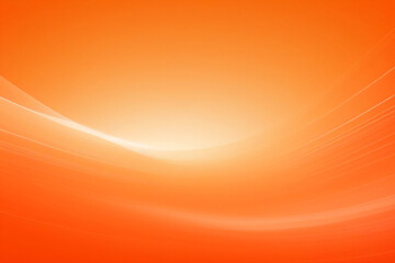 Contraste padrão de ondas curvas laranja e branco. Fundo ondulado corporativo abstrato com círculos. Design de banner vetorial - obrazy, fototapety, plakaty