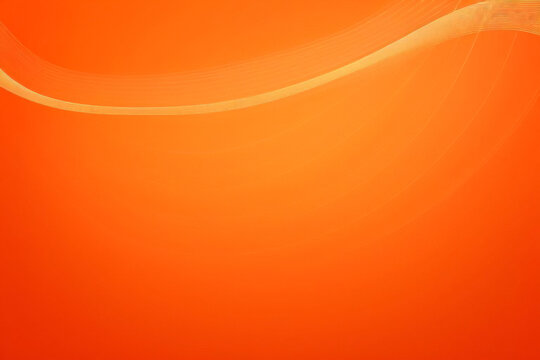 Contraste padr&atilde;o de ondas curvas laranja e branco. Fundo ondulado corporativo abstrato com c&iacute;rculos. Design de banner vetorial