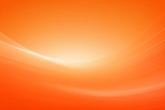 Contraste padr&atilde;o de ondas curvas laranja e branco. Fundo ondulado corporativo abstrato com c&iacute;rculos. Design de banner vetorial