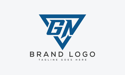 letter GN logo design vector template design for brand