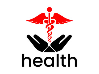 Health and medical logo design vector