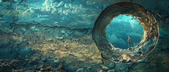 Through the looking glass of perception, the mundane transcends into the extraordinary, revealing the hidden poetry of existence.