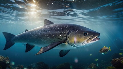 Fototapeta premium fish in the sea