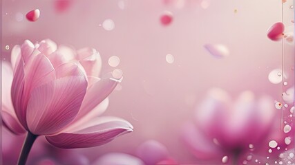 pink flower background