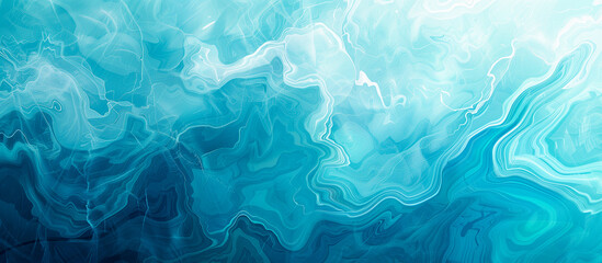 Obraz premium Abstract blue aqua water line wave texture background
