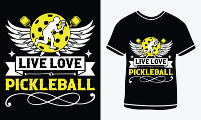 Pickleball t-shirt design vector print template. Best pickleball t-shirt design paddle vector t-shirt vector bundle, pickleball shirt Pickle ball Design print vector.