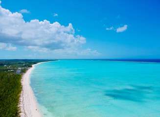 Bambarra Beach in Middle Caicos, with its white sands and clear blue waters