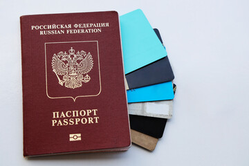 passport of the Russian Federation. Sanctions against Russia ban on the use of credit cards abroad.