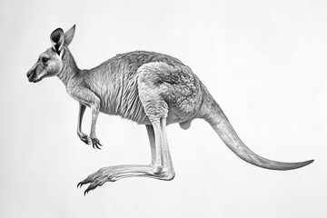 Kangaroo Dynamics: Powerfully Bound - Graphite Artwork