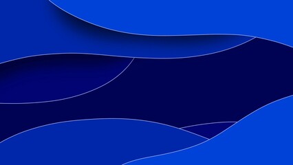 Deep sea blue gradient wallpaper background. 